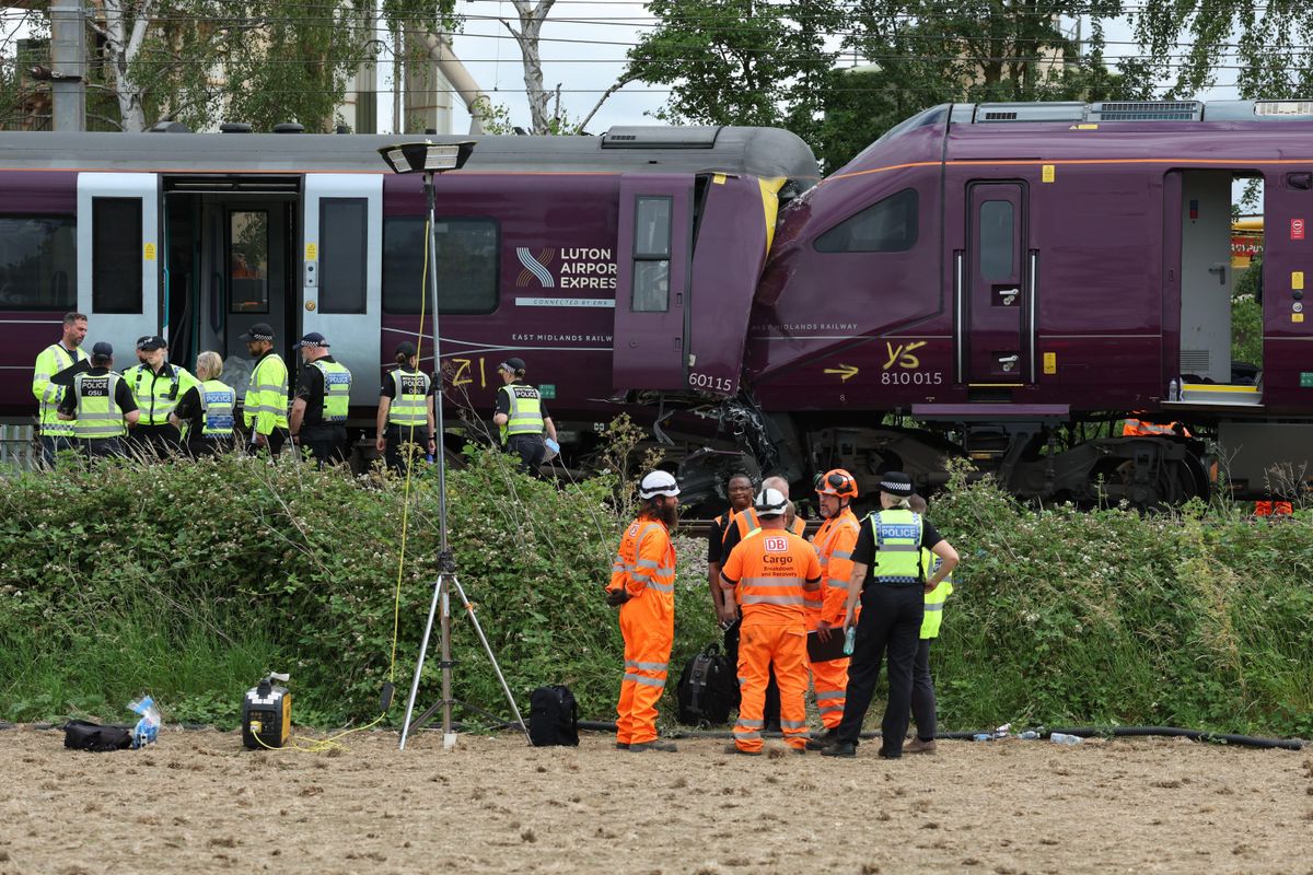 Police return property to passengers after fatal Bedford train crash ...