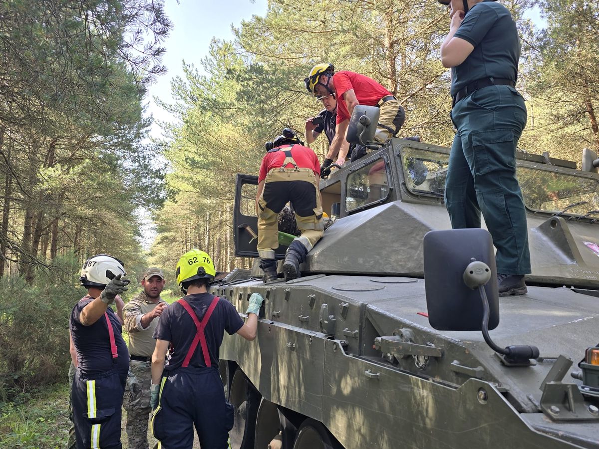 ‘We owe it to our soldiers’: military and emergency services unite in Dorset for major rescue exercise