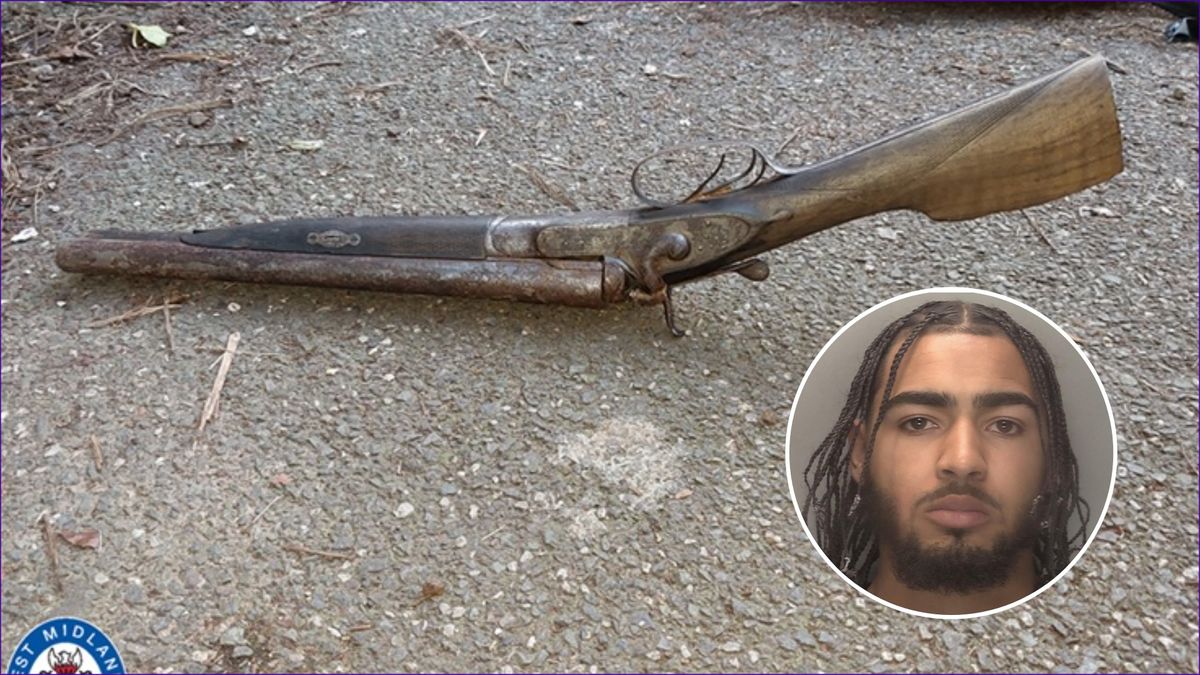 Gunman jailed for over six years after shotgun discovery in Great Barr ...