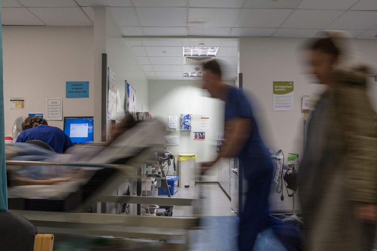 12 hour waits in A&E at University Hospital Southampton