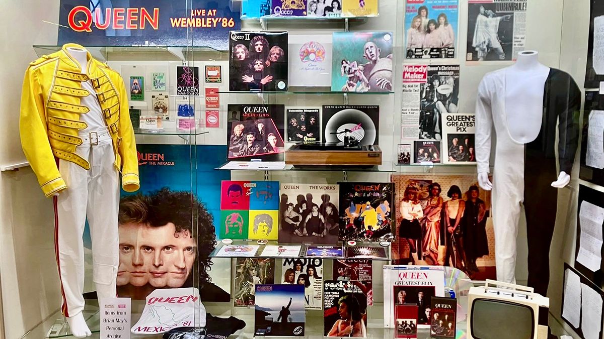 Brian May's personal archive of Queen memorabilia goes on display in London