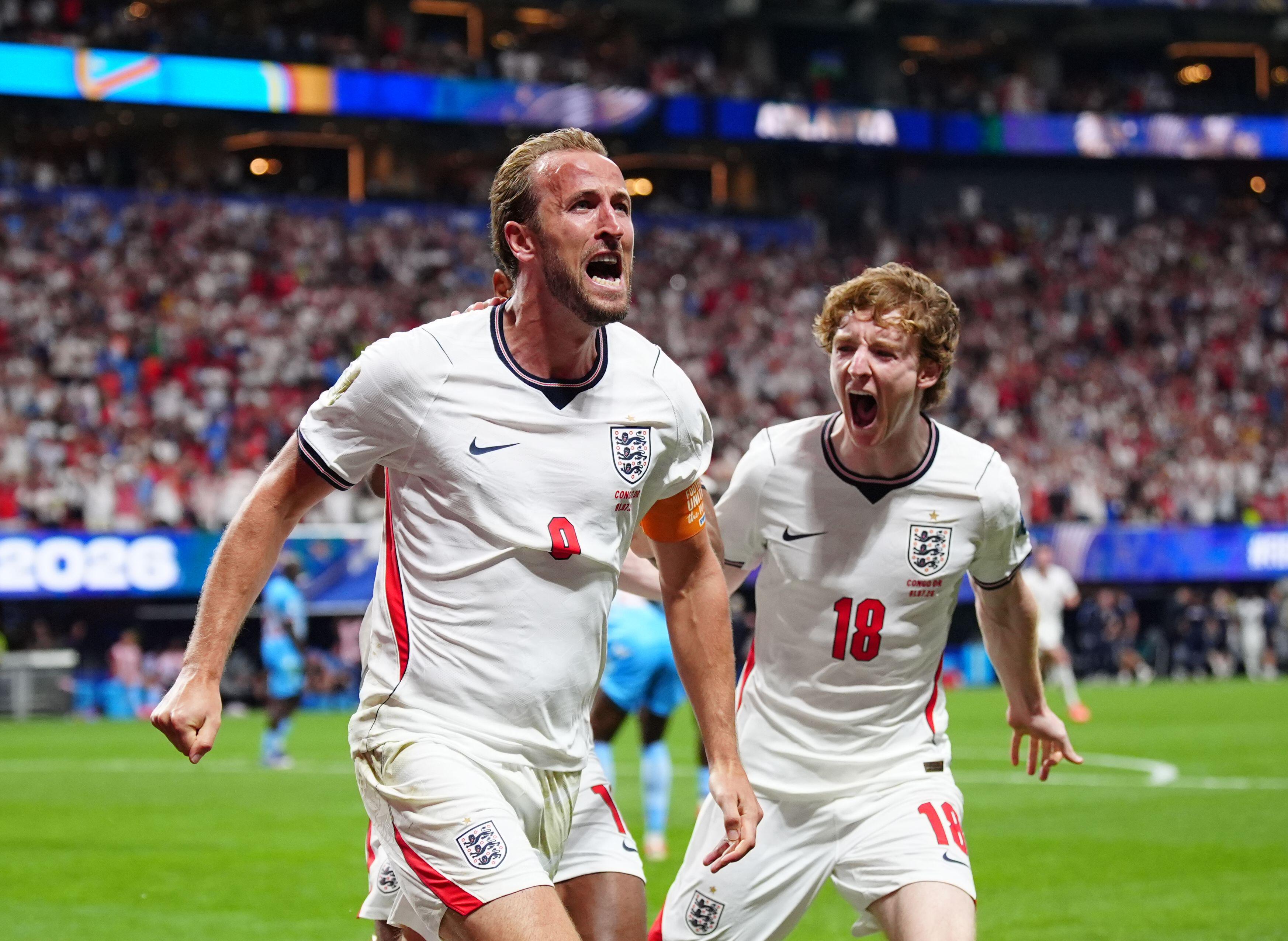 Harry Kane scores twice to put England through after scare against DR Congo