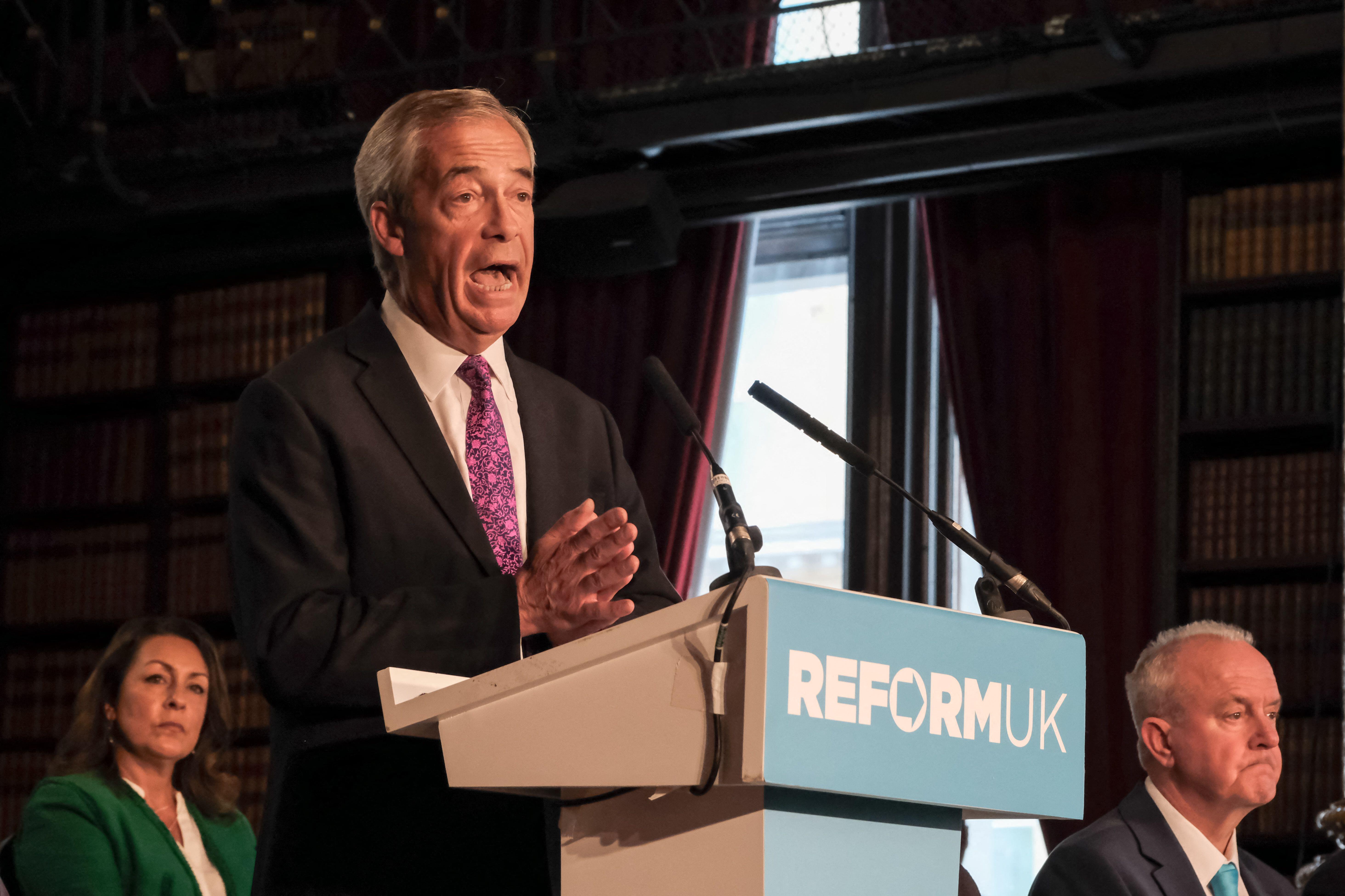 Chancellor clears way for Farage to quit as MP and trigger by-election