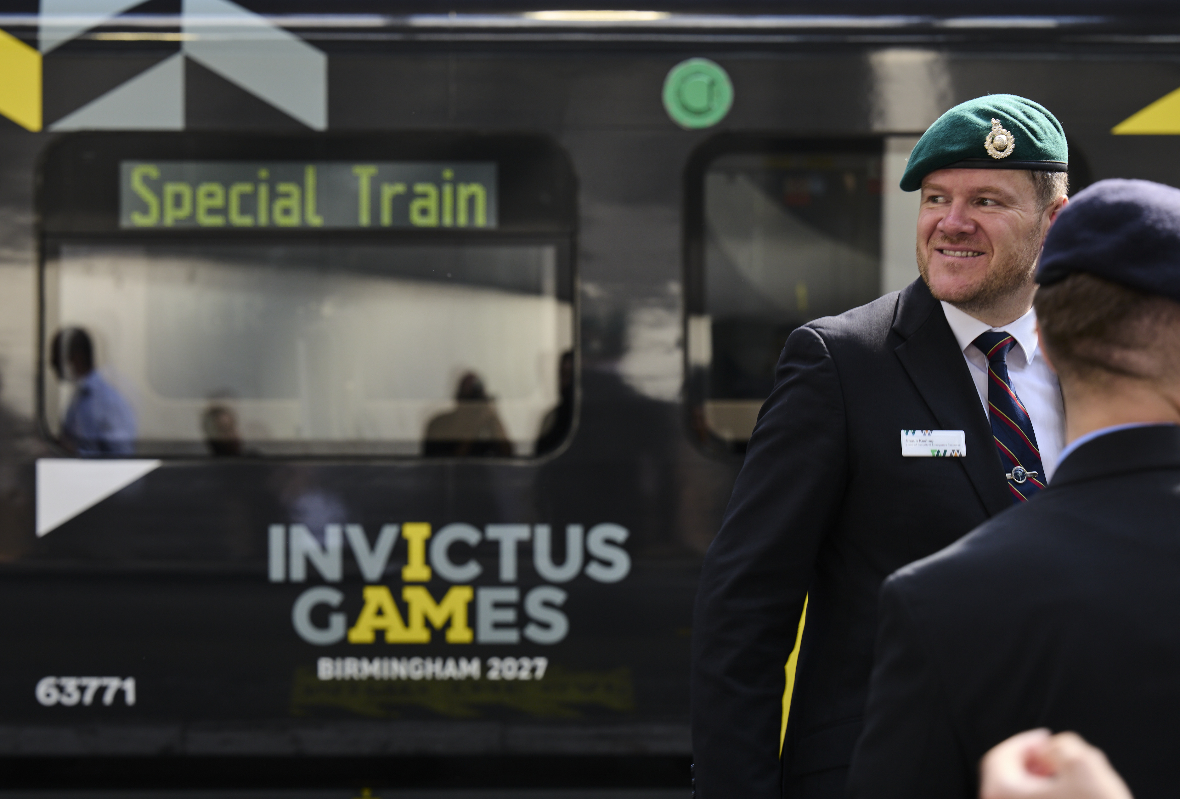 Spirit of Invictus train launched to mark one-year countdown to ...