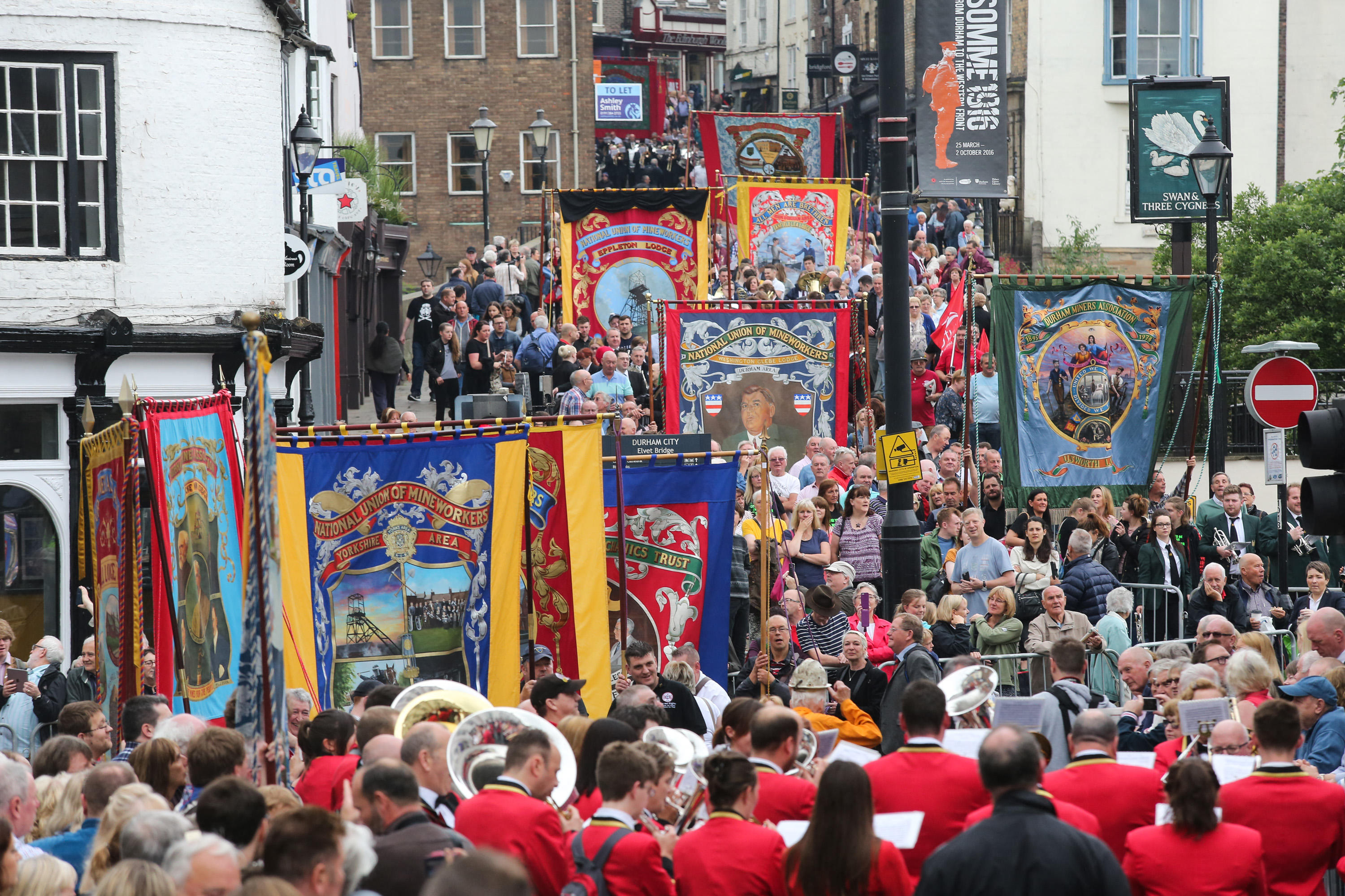 140th Durham Miners' Gala welcomes over 200,000 people