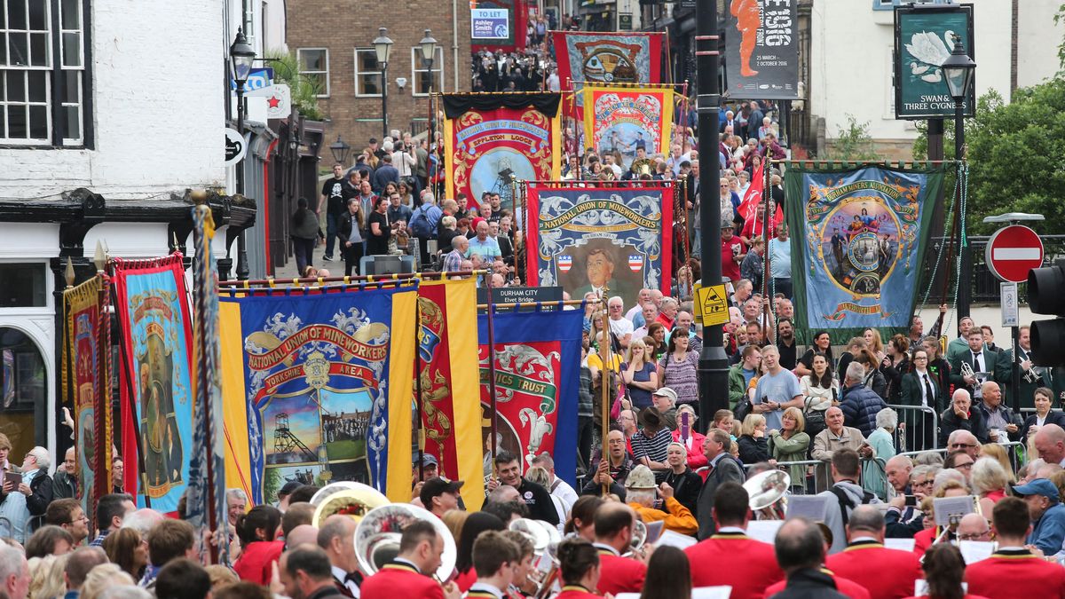 140th Durham Miners' Gala welcomes over 200,000 people