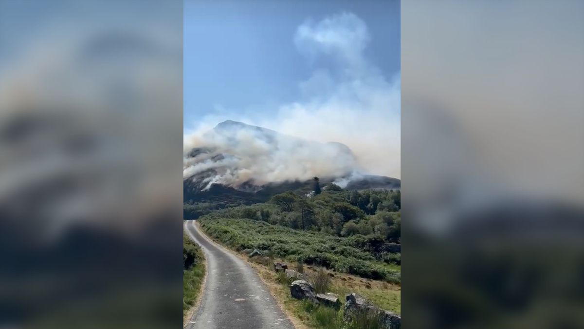 Wildfire Demand: No helicopters left to help tackle North Wales blaze