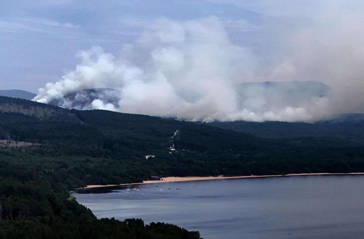 Cairngorms residents displaced by fire asked to register details with Police