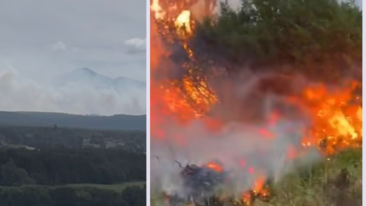 Cairngorm fire: Major incident declared with Nethy Bridge residents being evacuated