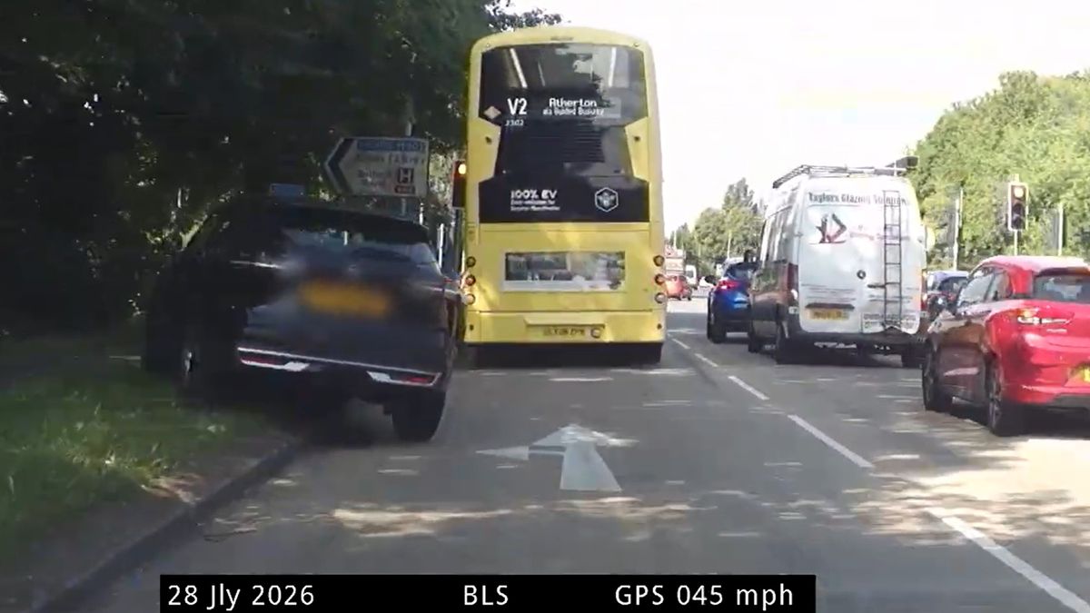 Salford car chase reaching 100mph ends in stinger arrest