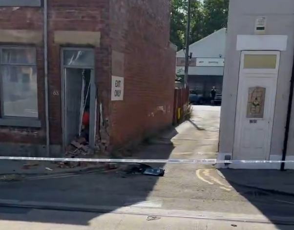 Driver injured after car crashes into house in Sheffield