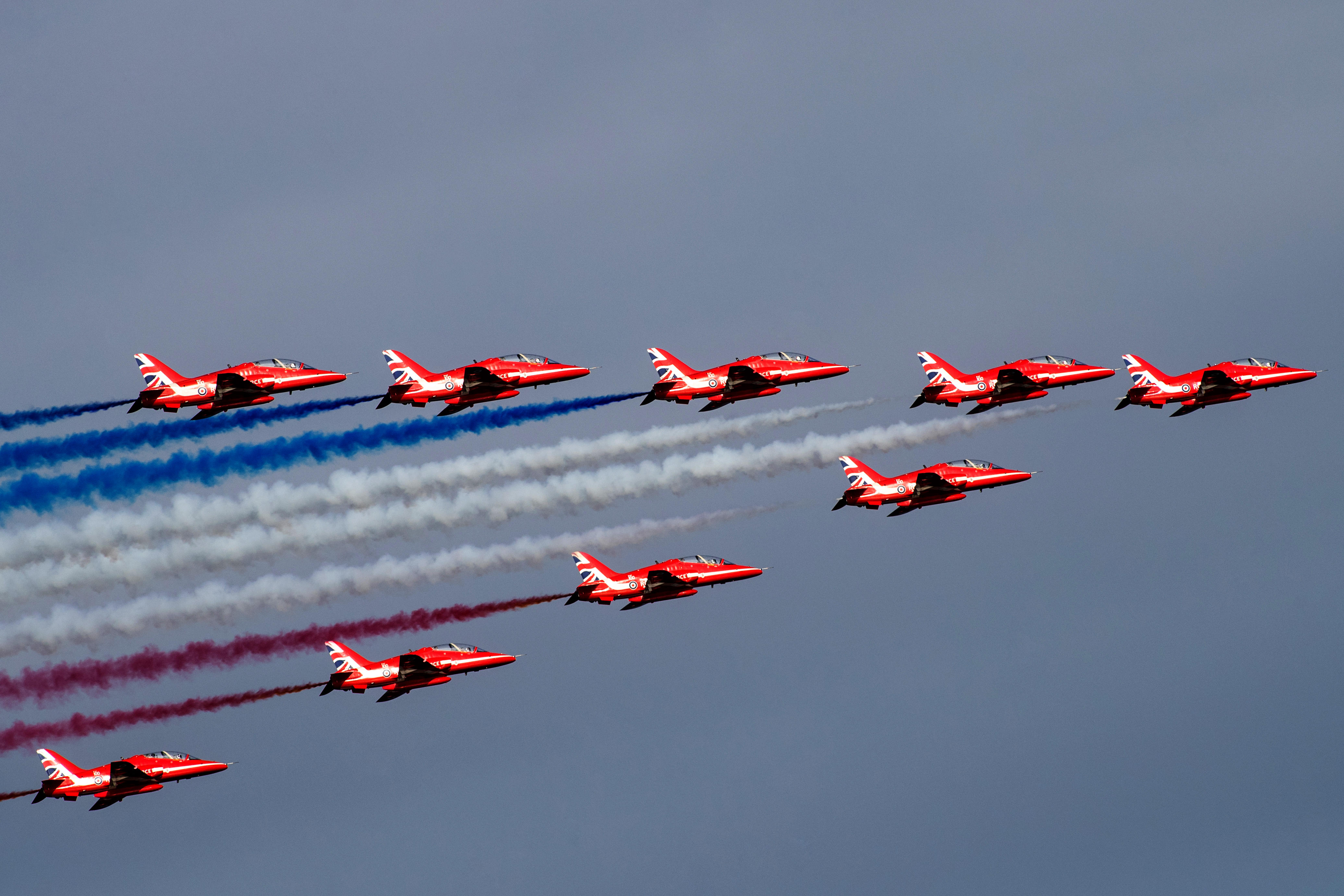 Concerns raised after Red Arrows cancel displays due to bad weather