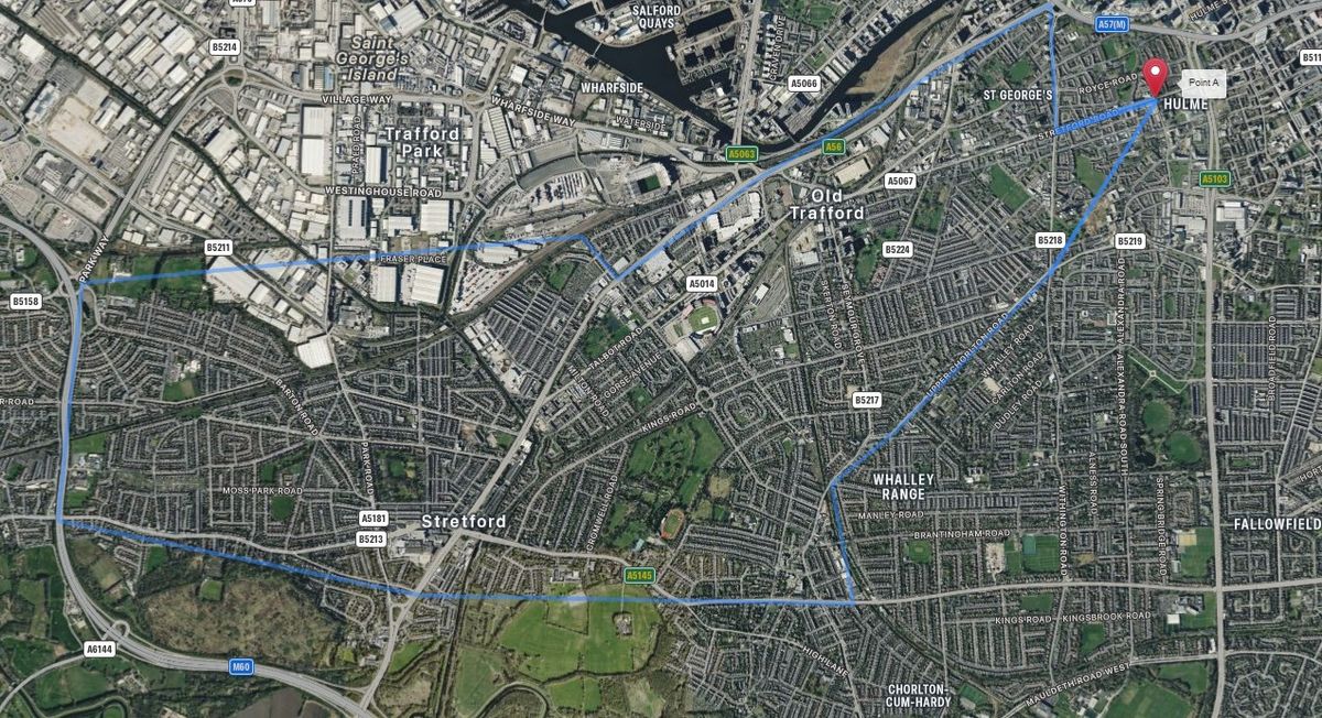 Extra police powers granted in Stretford after machete chase