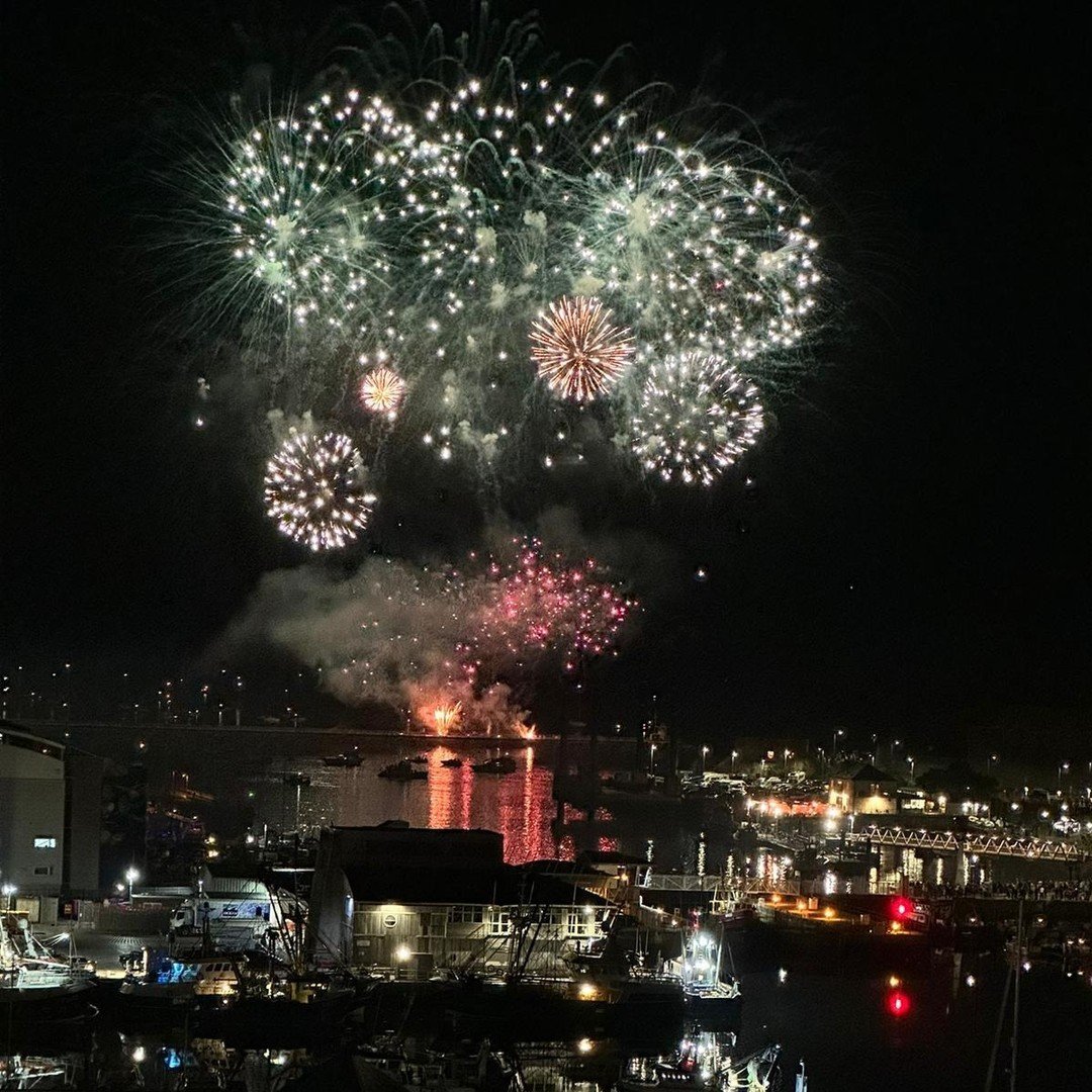 The British Fireworks Championships in Plymouth