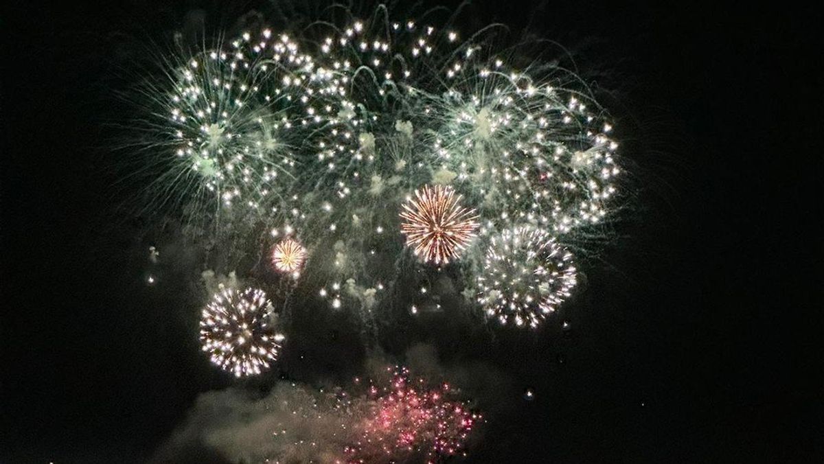 Photo: Hellorayo The British Fireworks Championships in Plymouth