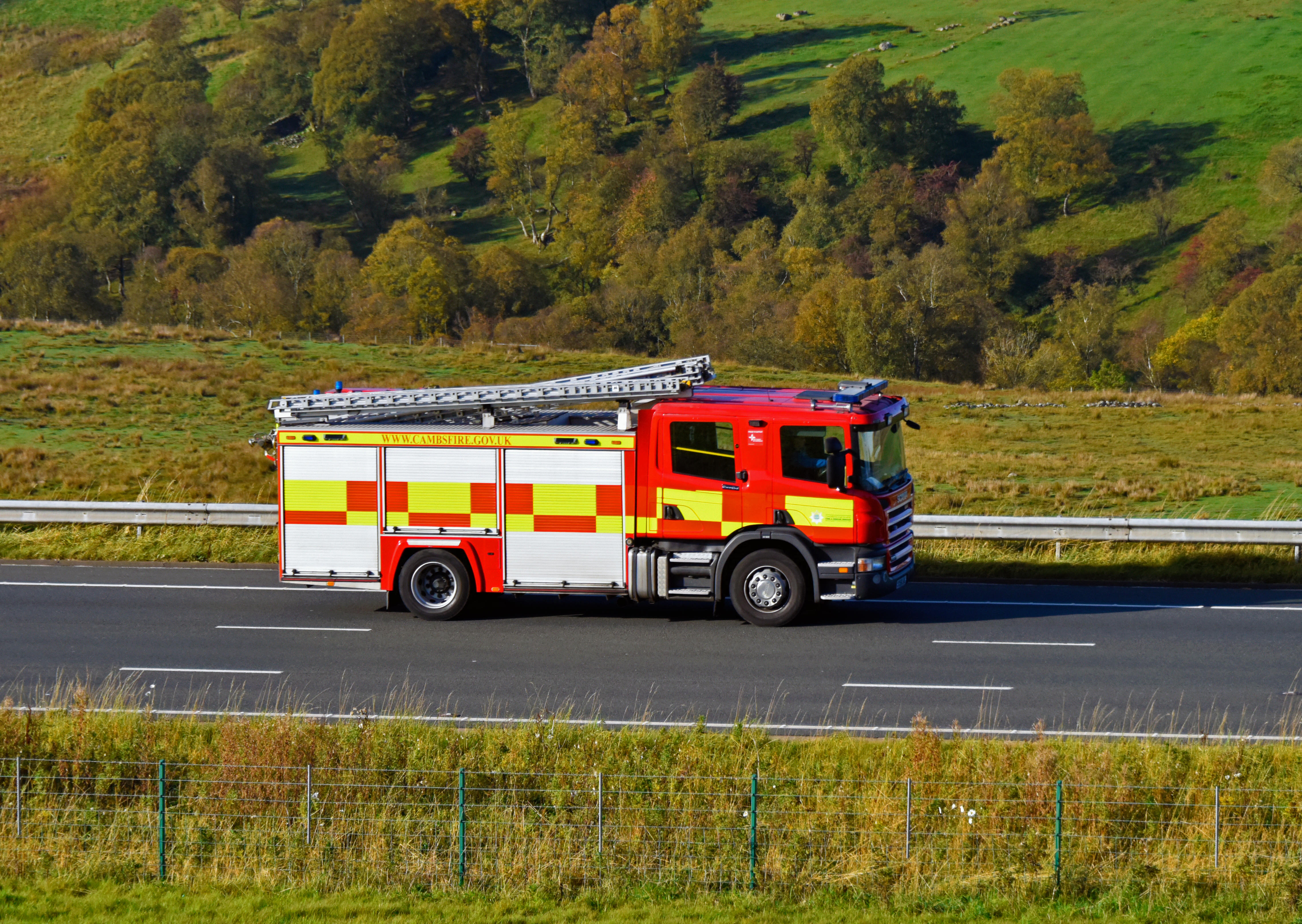 Firefighters tackle large waste fire in Milton Keynes