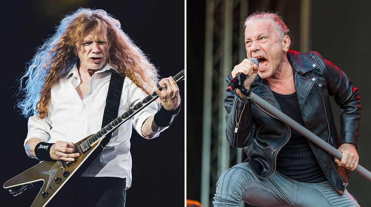Dave Mustaine says Bruce Dickinson gave him advice and 'hope' during cancer battle