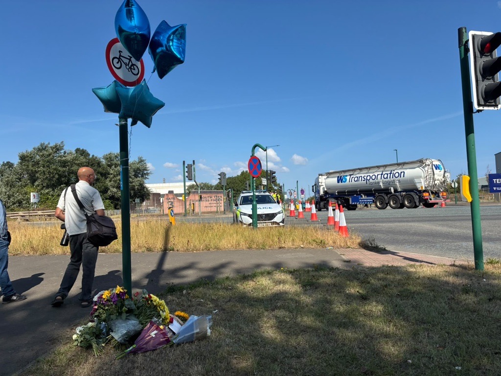 Community group pleads against graffiti tributes for A66 crash victims