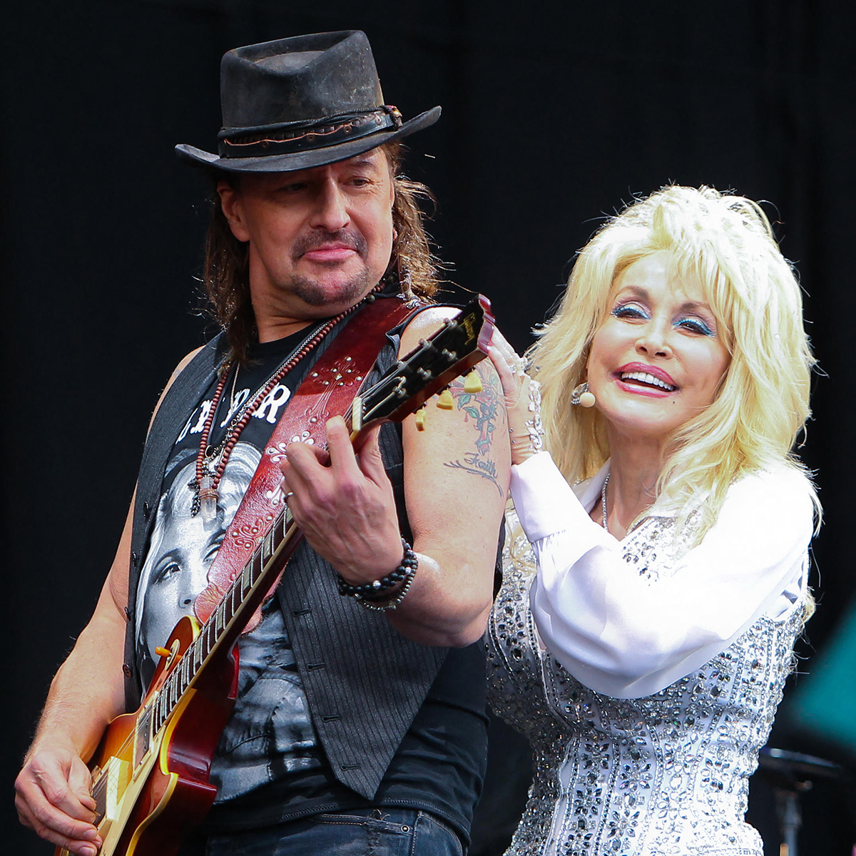 Richie Sambora pays tribute to his 'friend and shero' Dolly Parton