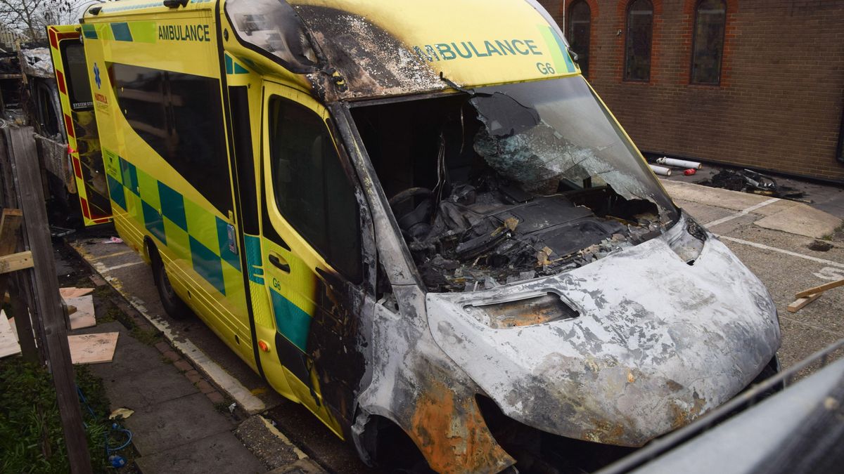 Four Men Admit Arson Attack On Jewish Community Ambulances In Golders Green four-men-admit-arson-attack-on-jewish-community-ambulances-in-golders-green