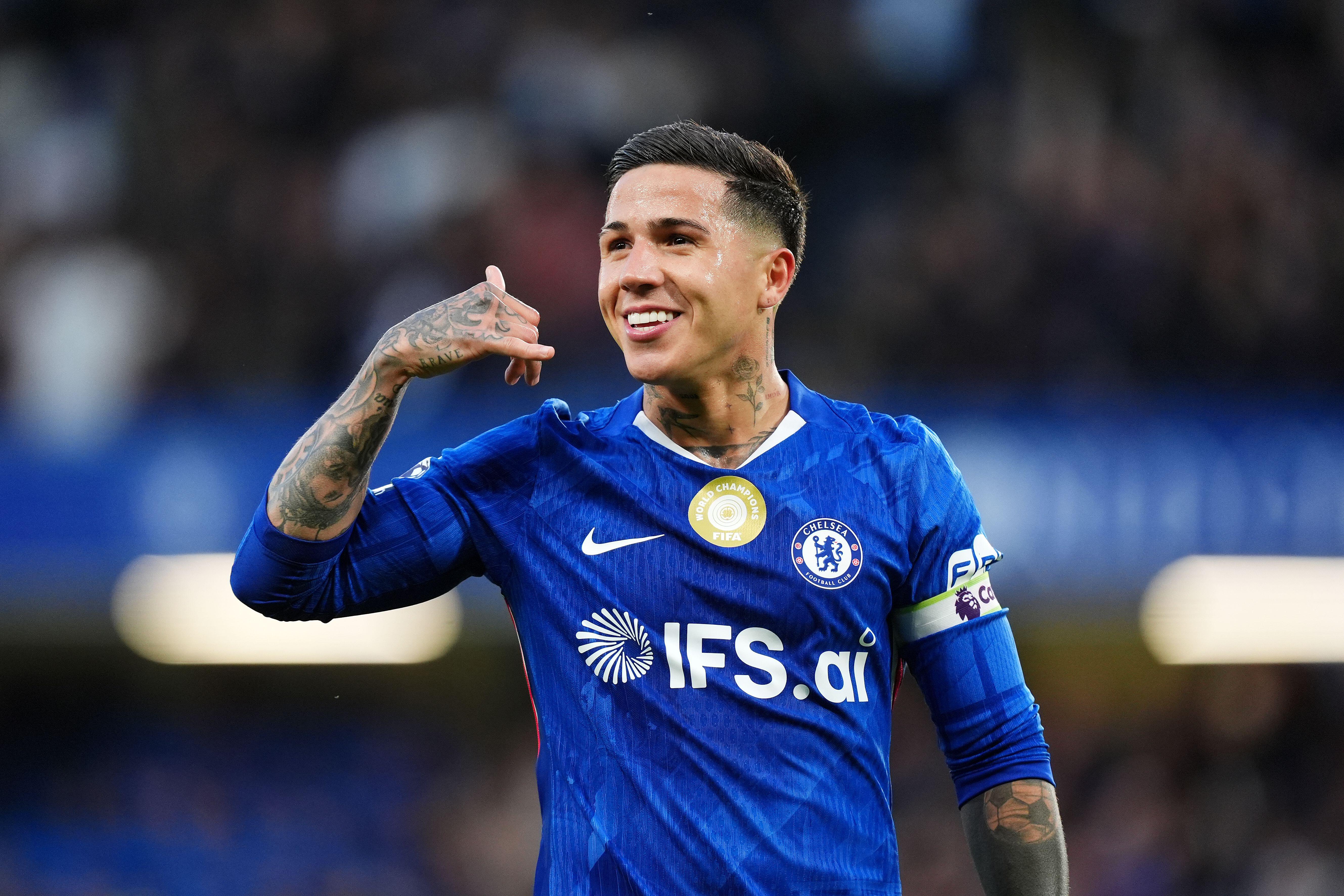 Chelsea’s Enzo Fernandez set for joint British record £125m Manchester ...