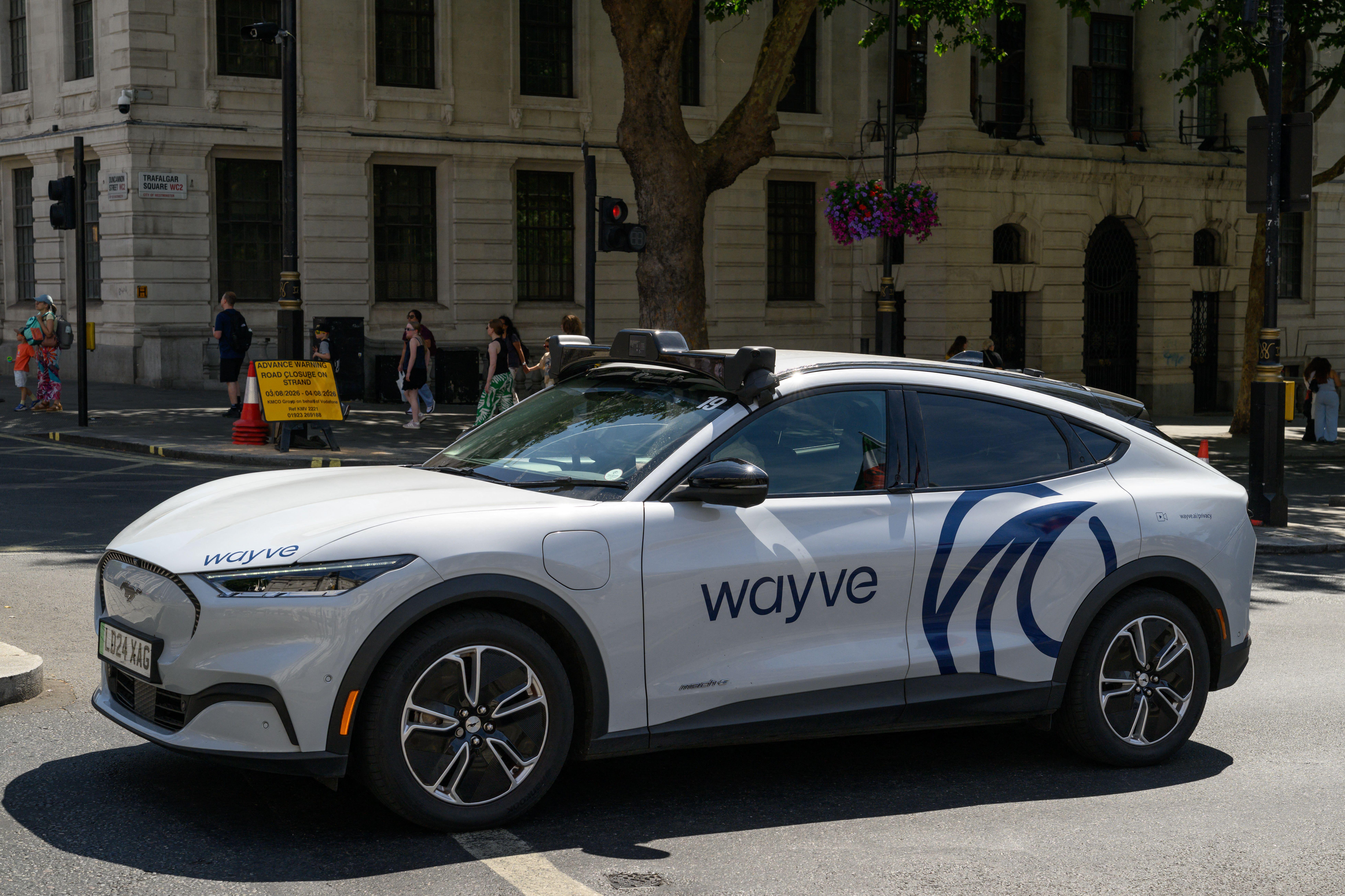 Driverless taxis arrive in London