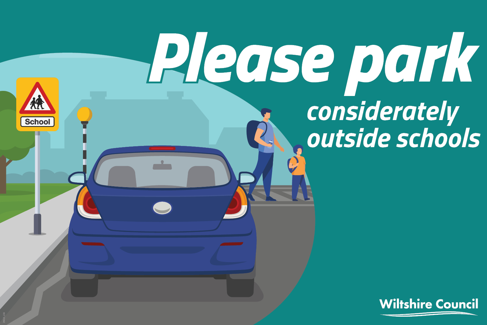 Wiltshire Council urges safe and considerate parking outside schools