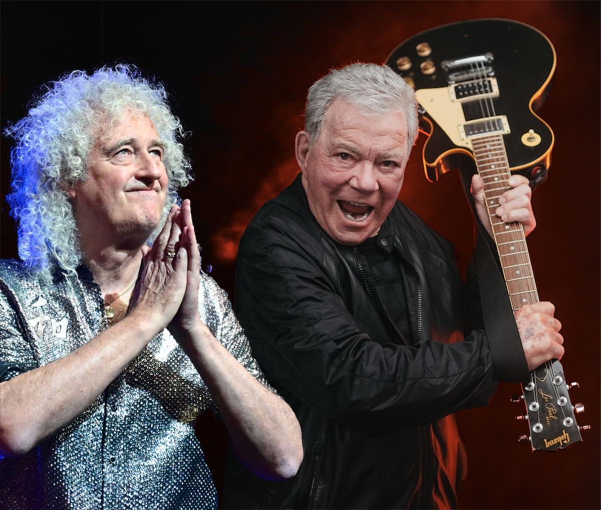 Queen's Brian May joins William Shatner's heavy metal album