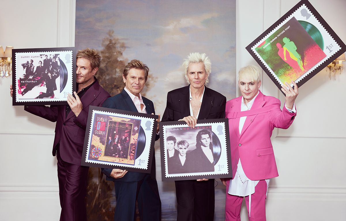 Duran Duran honoured by Royal Mail with set of stamps