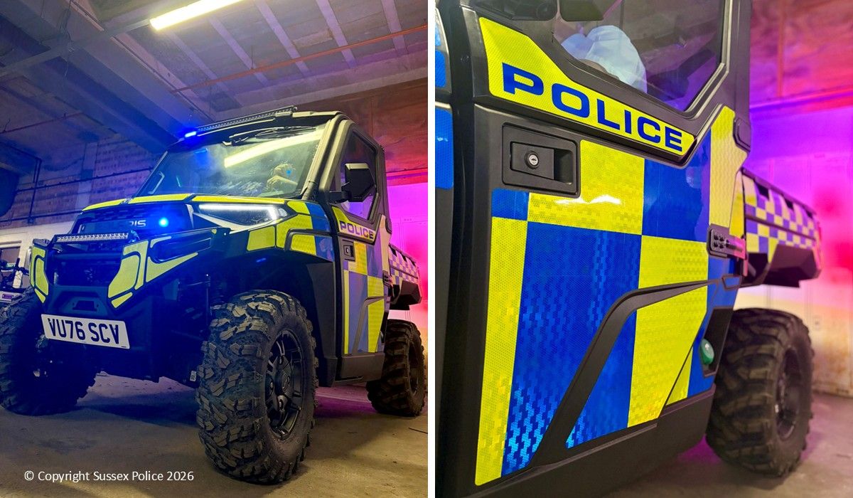 New patrol vehicles hoped to cut antisocial behaviour on Brighton beach