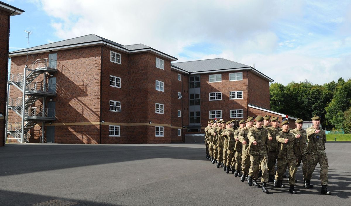 One person hospitalised after fire breaks out at Catterick Garrison ...