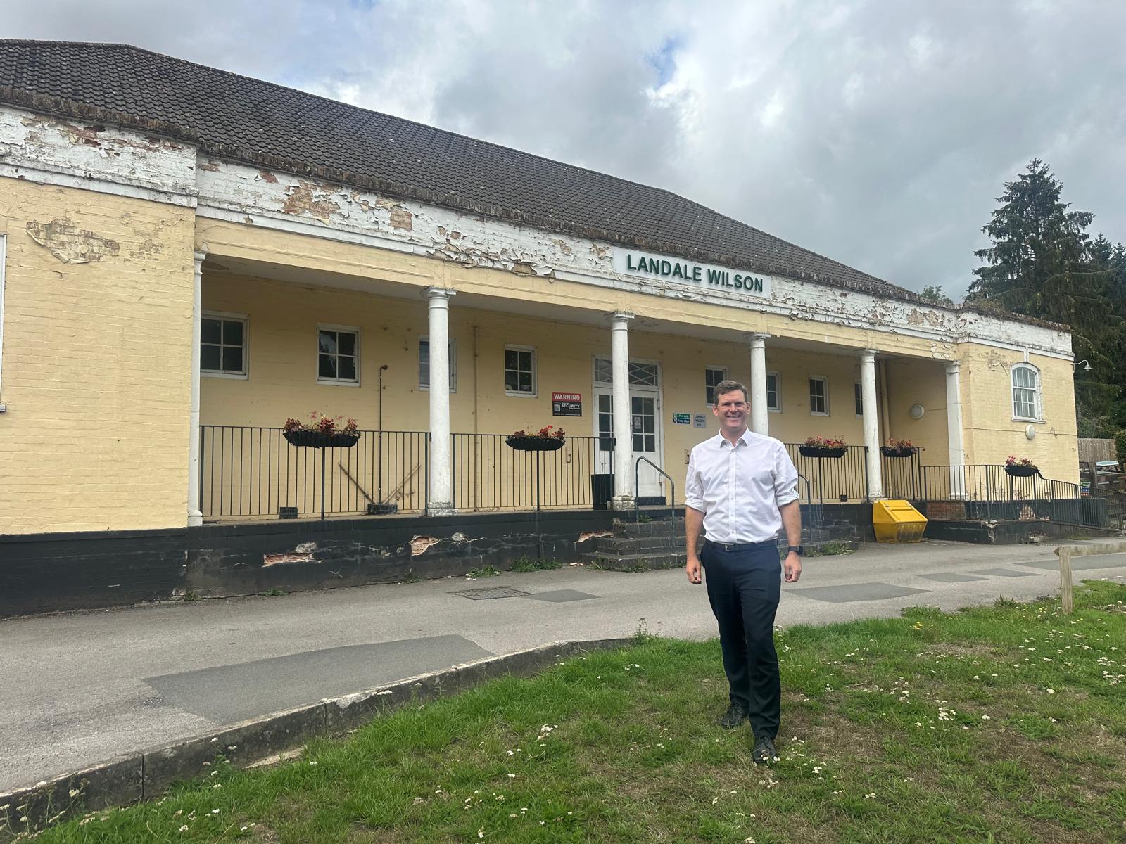 Village hall refurbishment near Andover to boost disabled