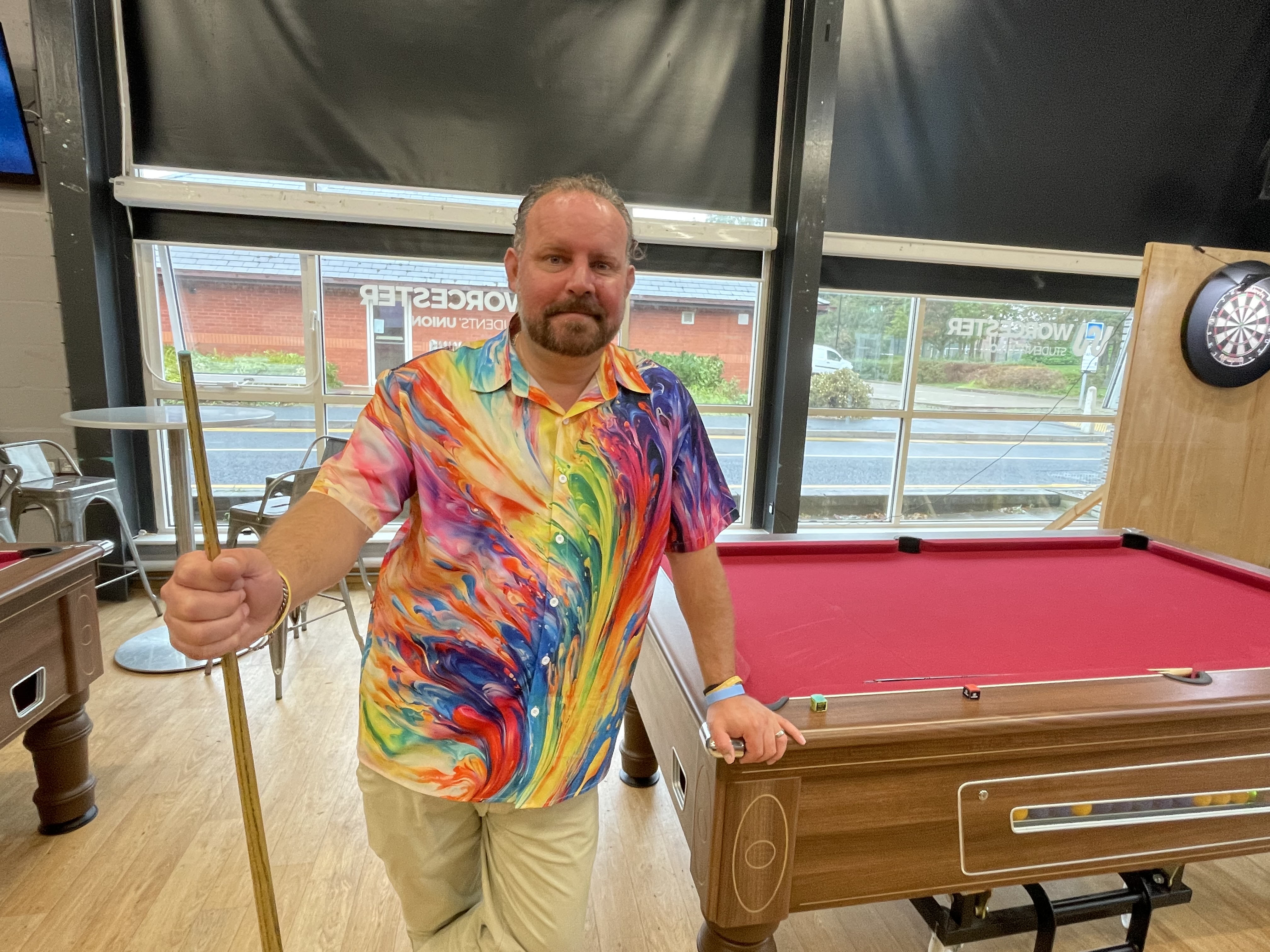 Ian Alley begins 50-hour pool marathon for student Hardship fund