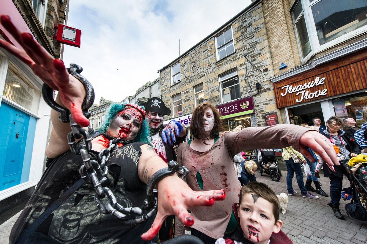 Newquay Zombie Crawl Parade cancelled due to storm forecast