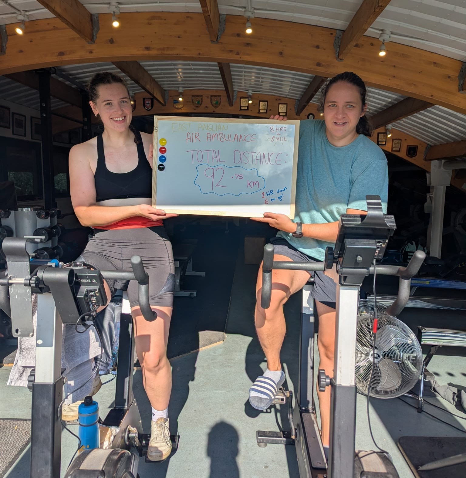Cambridge rowers complete gruelling eight-hour test for East Anglian ...