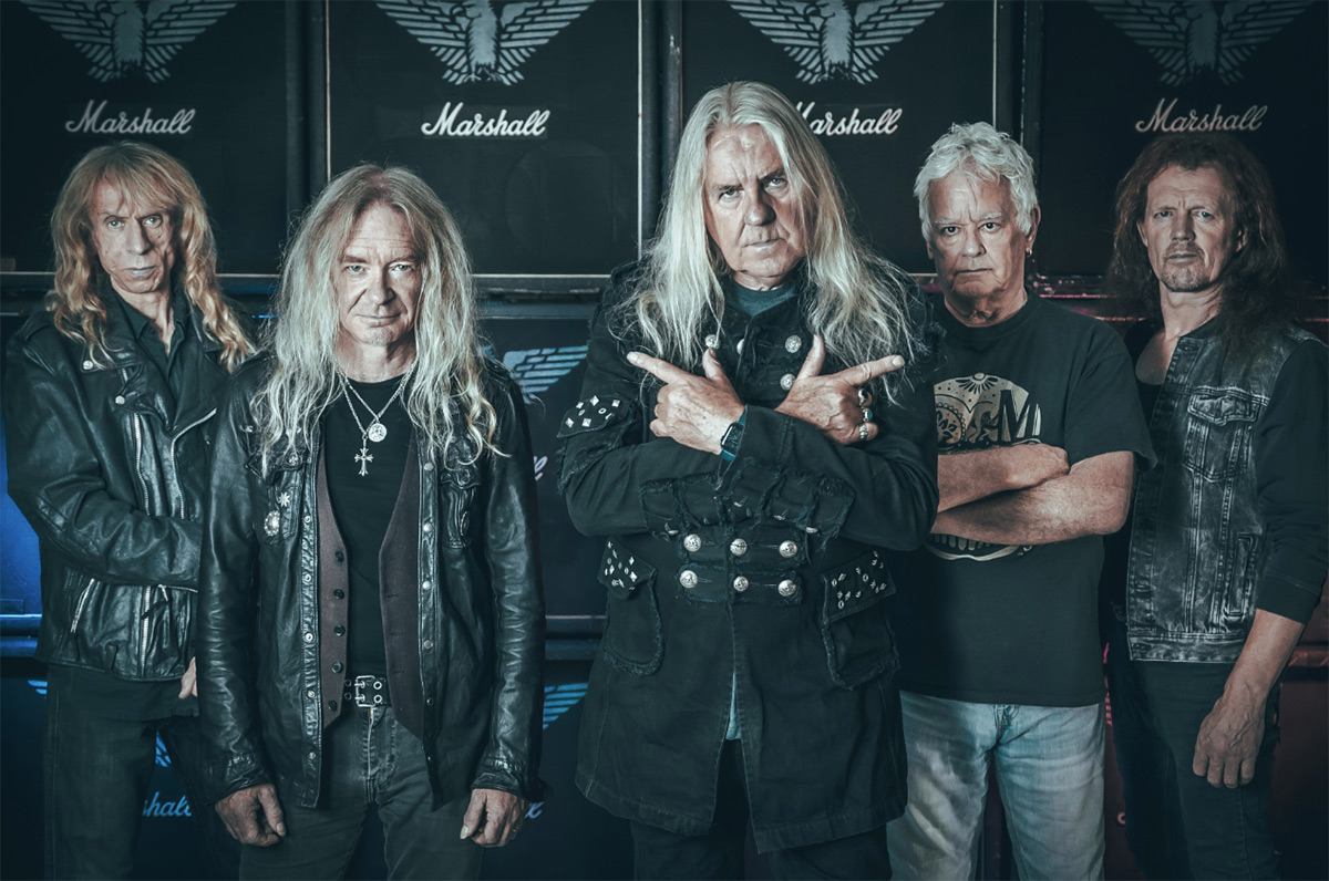 Saxon unleash new song 'Medusa' and announce 'Gods of Thunder' album signings