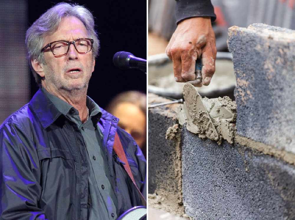 Eric Clapton – Bricklayer’s assistant