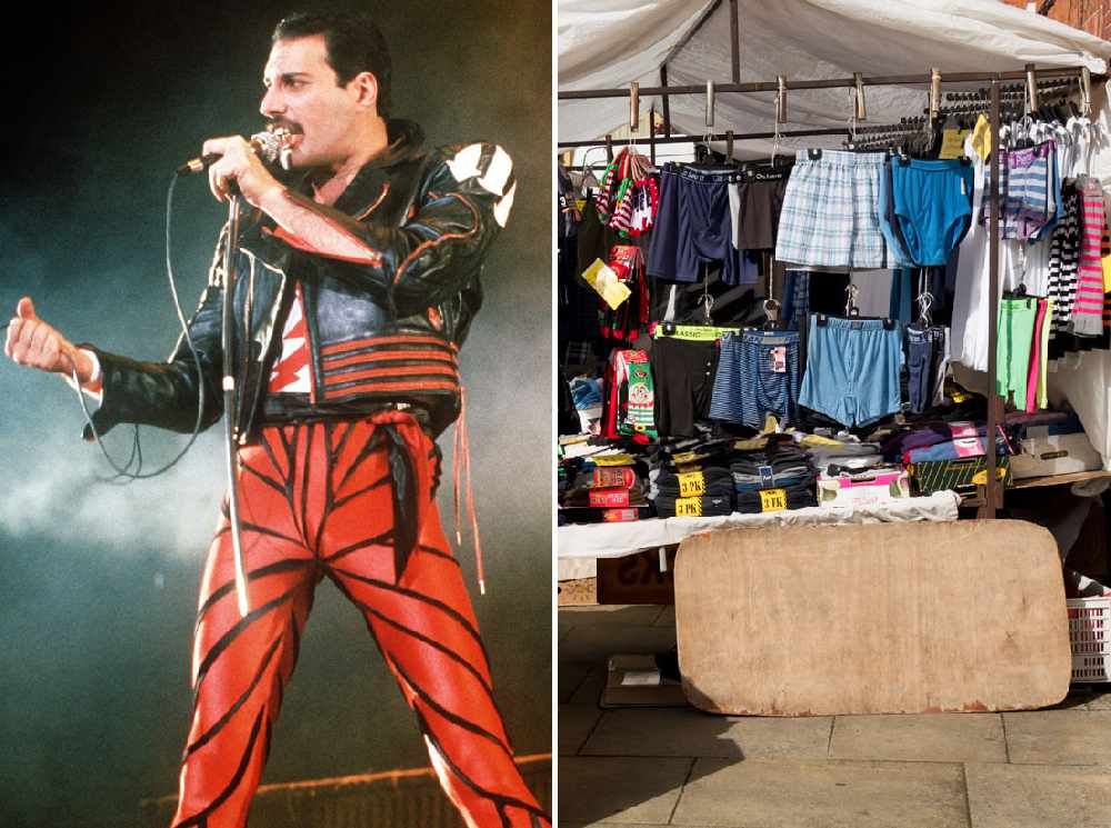 Freddie Mercury – Market stall trader