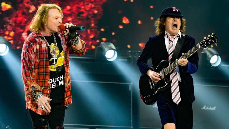 Angus Young is writing new AC/DC album with Axl Rose on vocals, says