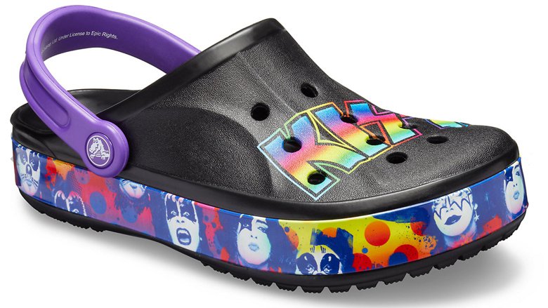 Kiss crocs on sale for sale