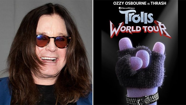 Ozzy Osbourne lands role as Thrash in animated movie Trolls World Tour