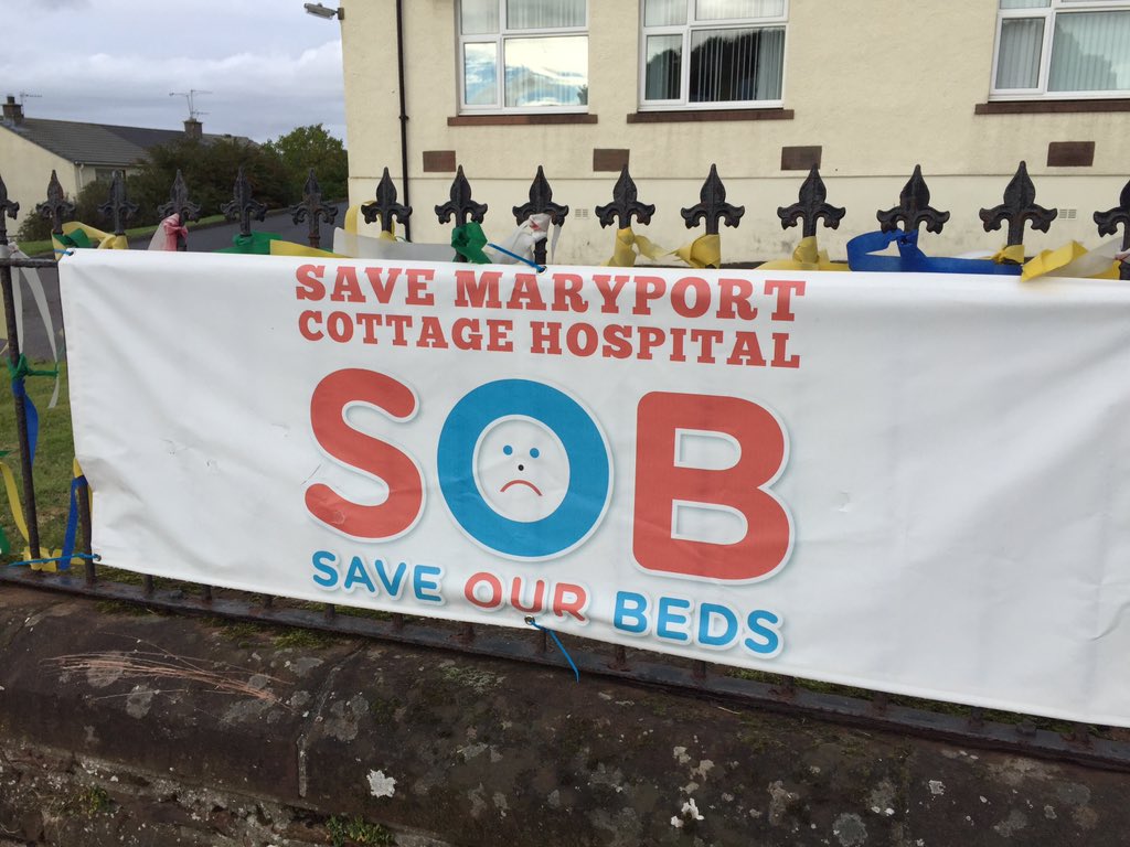 Two weeks for locals to save Maryport's hospital beds News CFM