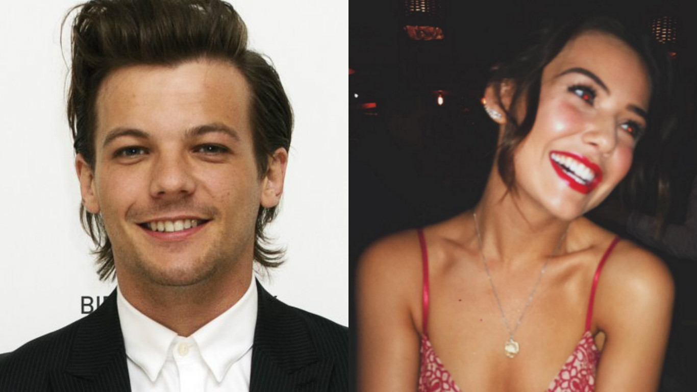 Louis Tomlinson & Danielle Campbell Enjoy Sunny Lunch Date: Photo