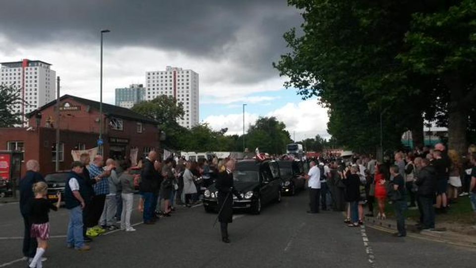 Justin Mottershead/ Paul Massey's funeral