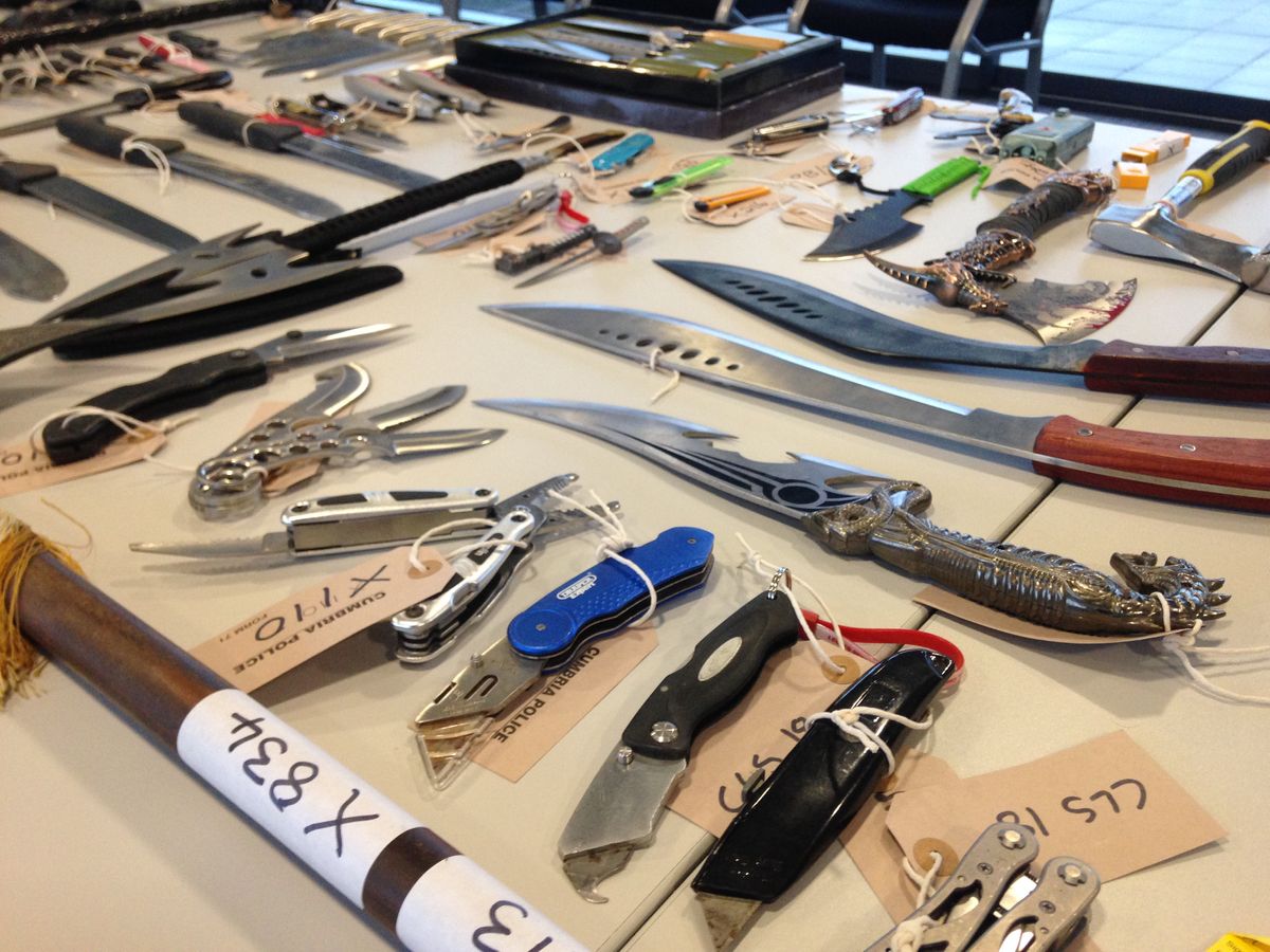 Lancashire Police joins national week of action to tackle knives