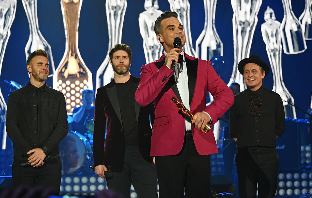 WATCH: Robbie Williams Reunited With Take That For One Night Only ...