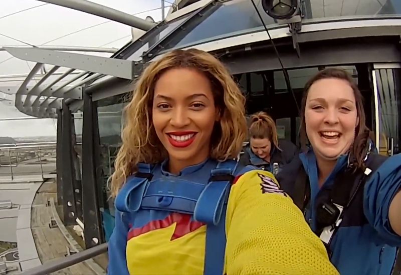 Watch Footage of Beyoncé’s New Zealand Sky Jump! | Music - Cool FM