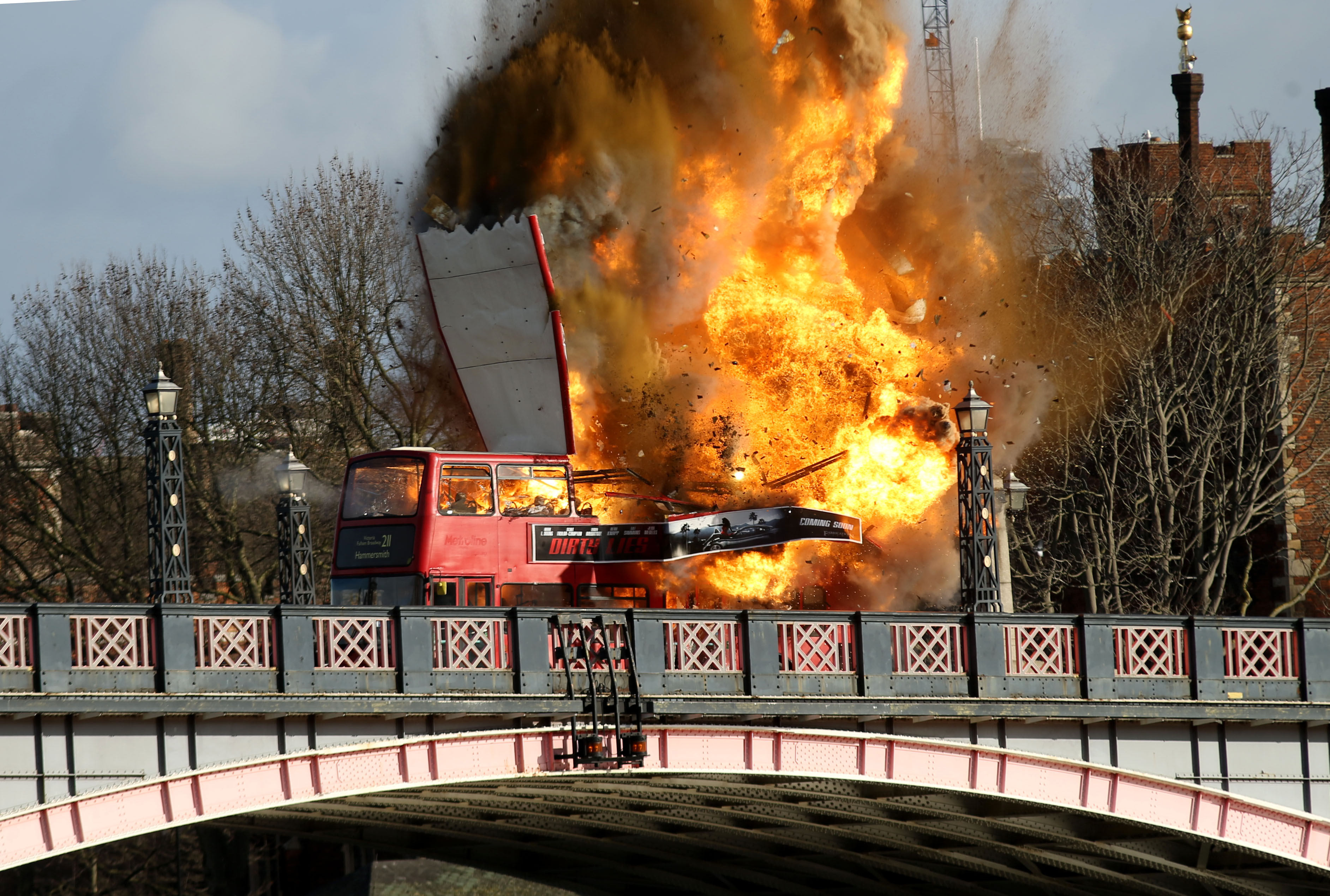 Exploding bus film stunt criticised by 7/7 victim's father | Celebrity ...