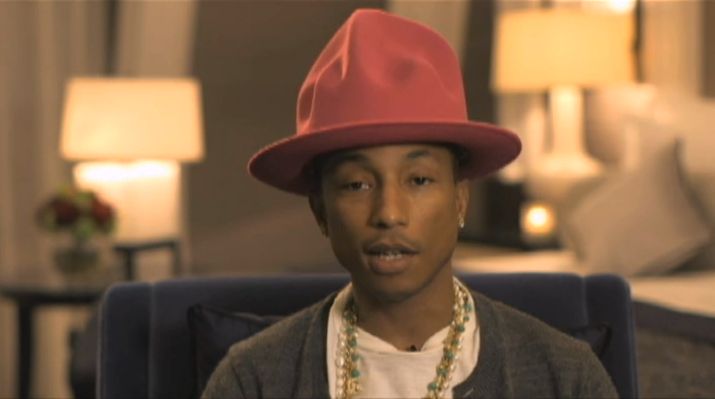 Pharrell Williams On Beyoncé, Daft Punk & His Hat! | Celebrity - undefined