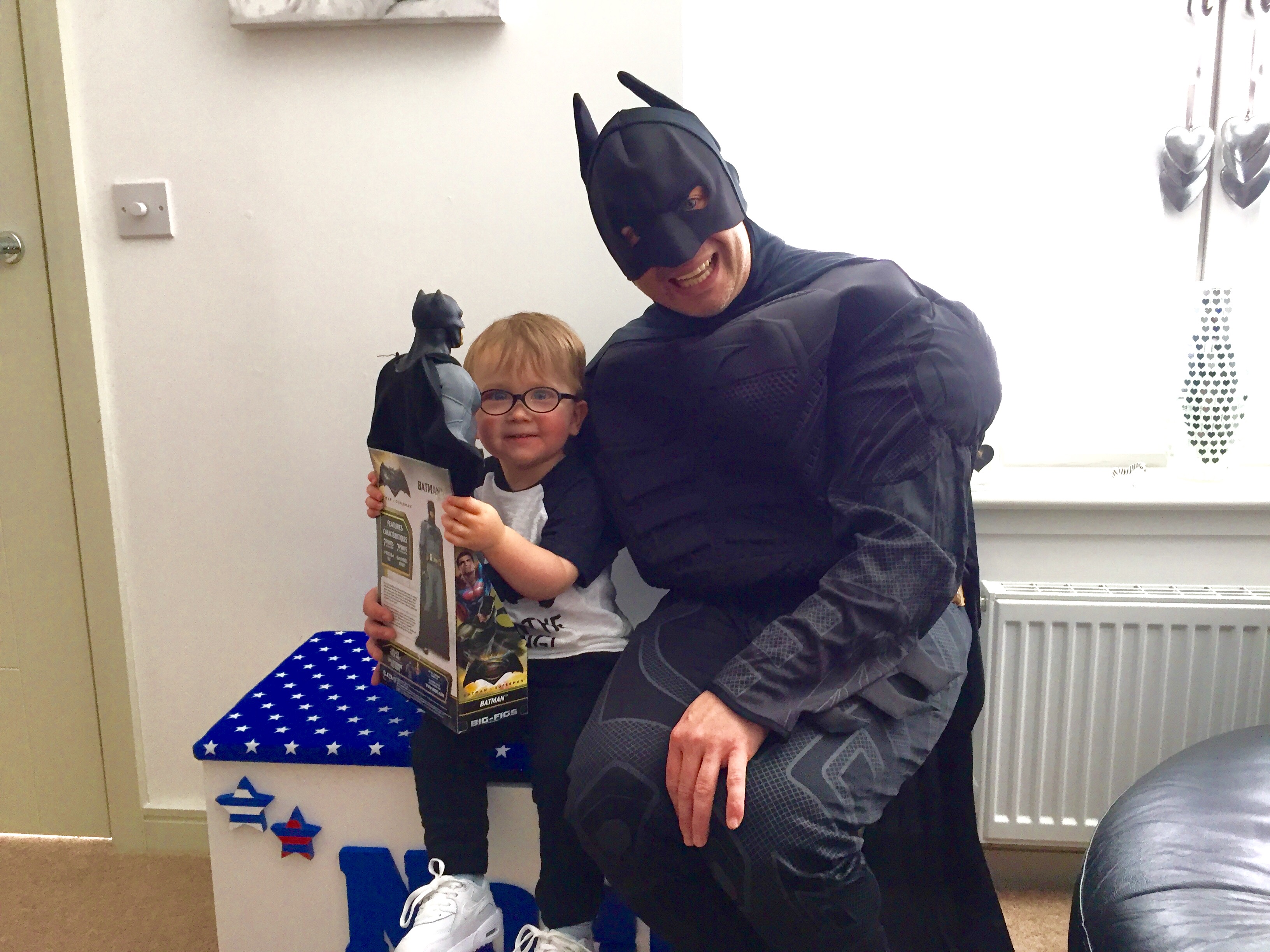 Ginno surprises Inverness toddler after Batman video goes viral | News ...
